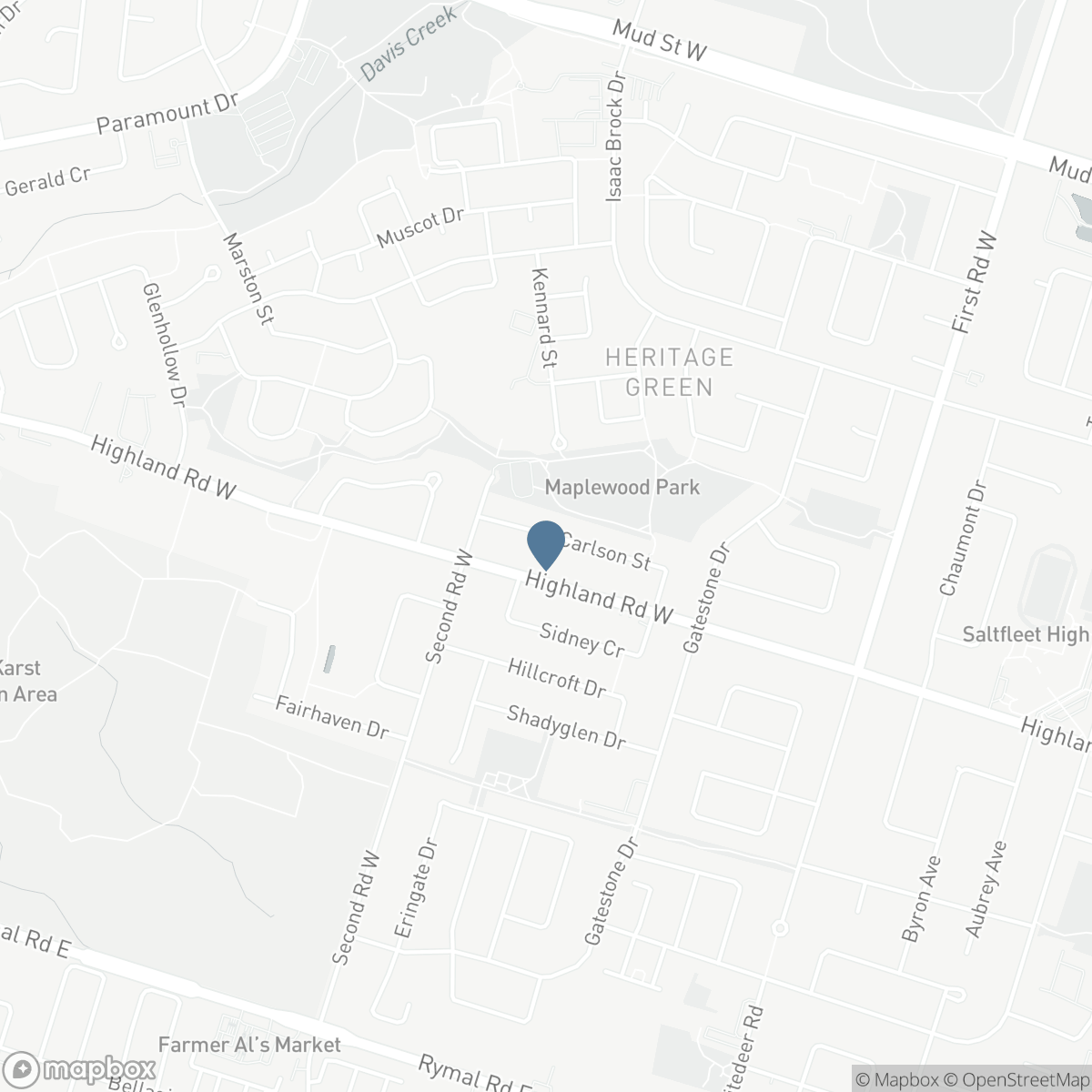 75 CARLSON STREET, Hamilton, Ontario L8J 0B7
